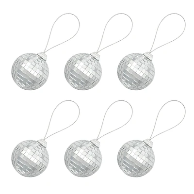 6 Packs: 6 ct. (36 total) 2" Silver Disco Balls by Celebrate It®