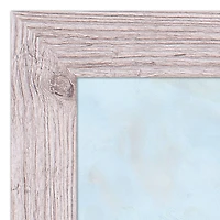 Barn Field 20" x 24" Western White Framed Print