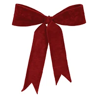 14.5" Red Wired Holiday Bows, 2ct.