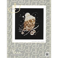 Thea Gouverneur Whoo Winter Cross Stitch Kit