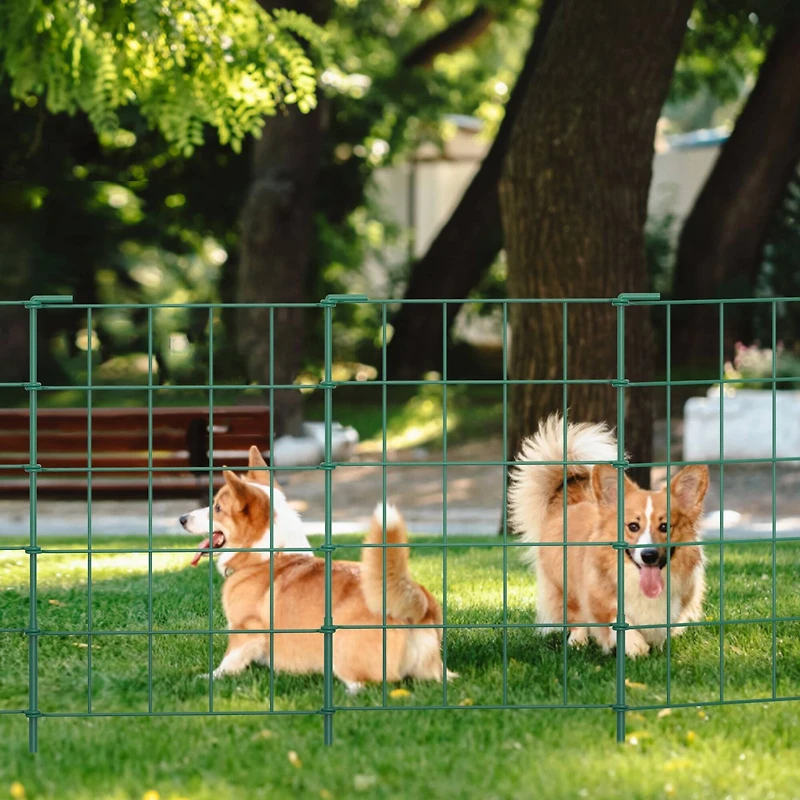 NEX™ Green Rustproof Folding Fence, 20ct.
