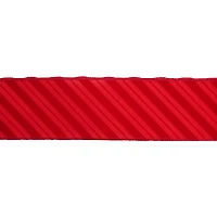 2.5" x 20ft. Red Diagonal Stripes Wired Ribbon by Celebrate It®