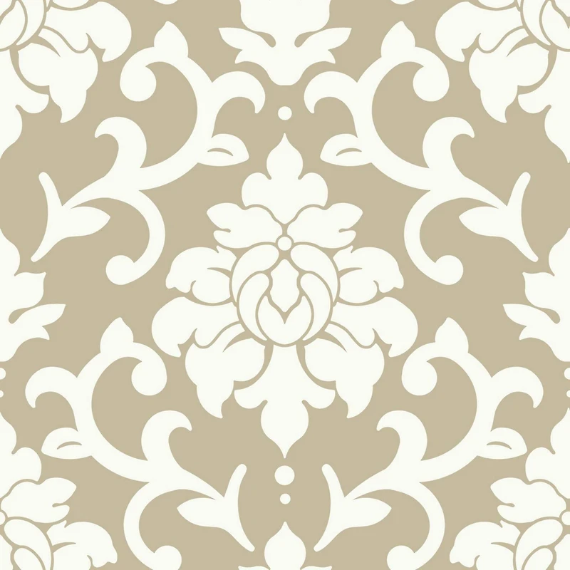 RoomMates Damask Peel & Stick Wallpaper