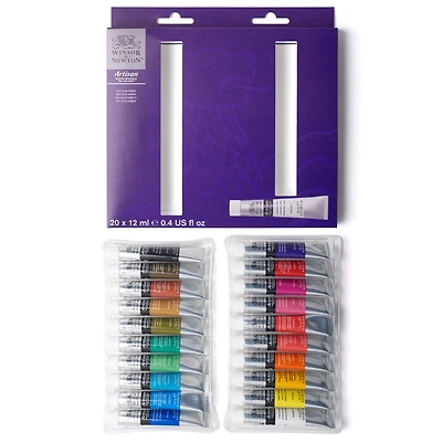 Winsor & Newton™ Artisan Water Mixable Oil Colour™ 20 Color Paint Set