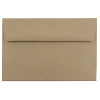 JAM Paper 6" x 9" Brown Kraft Premium Invitation Envelopes