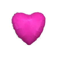 17" Metallic Heart Foil Balloon