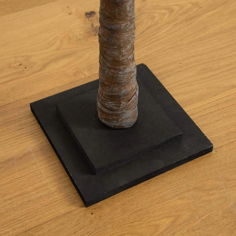 6ft. Pre-Lit Artificial Fruiting Olive Tree with Warm White LED Lights