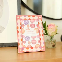 Flora Bunda 4" x 6" Polka Dot Aluminum Picture Frame