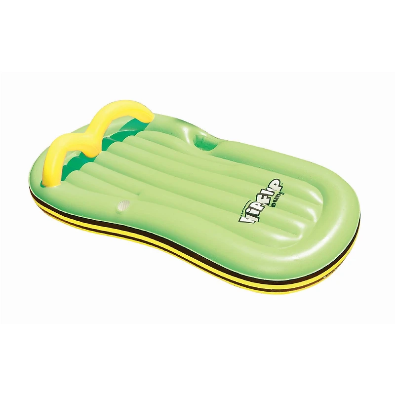Swimline 6.5ft. Inflatable Green Flip-Flop Swimming Pool Float