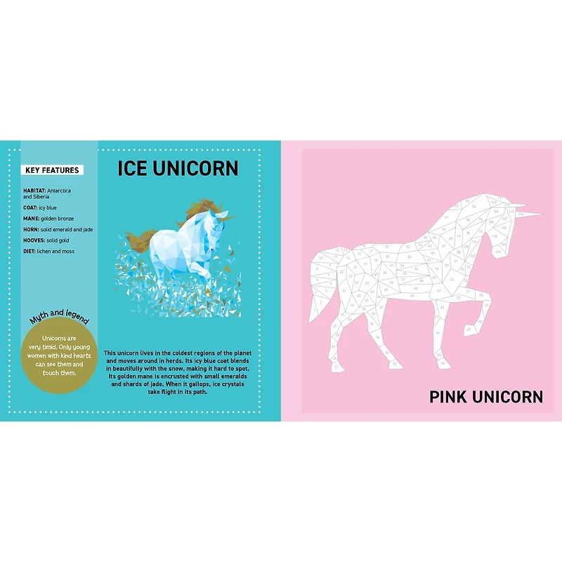 Fox Chapel Publishing My Sticker Paintings Unicorns Book
