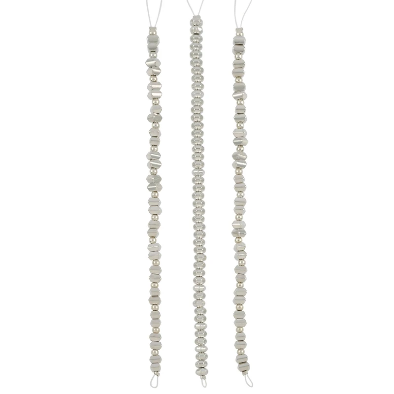 Silver Metal Bead Mix by Bead Landing™