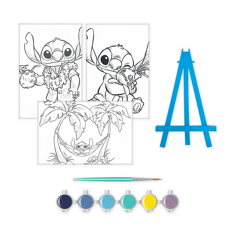 Disney® Stitch Paint Your Own Canvas Activity Set
