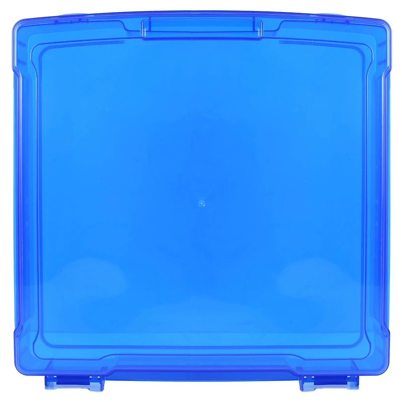 12" x 12" Blue Scrapbook Paper Case by Simply Tidy®