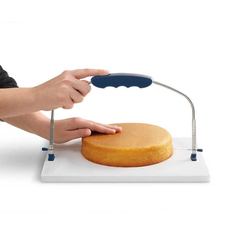 13" Blue Cake Leveler by Makery™