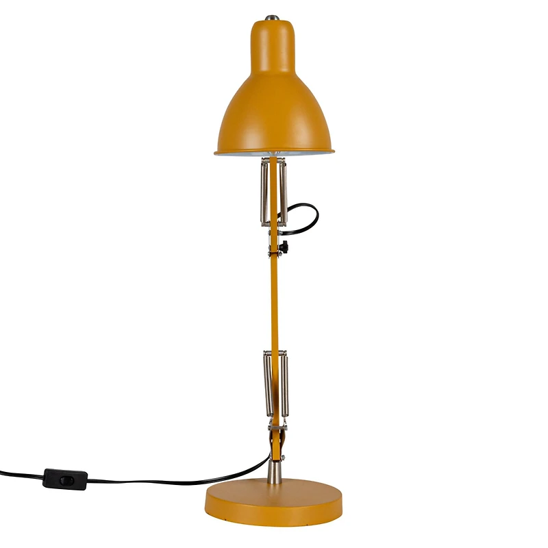 Hello Honey® 23.5" Yellow Sunbeam Articulated Table Lamp