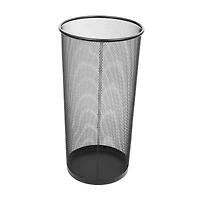 Mind Reader Black Metal Mesh Umbrella Holder Basket