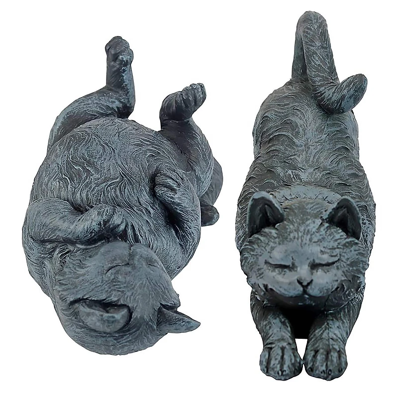 Design Toscano Playful Cat Statue Set