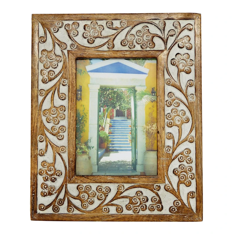 2 Pack Brown Mango Wood Natural 9" x 11" Frame