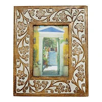 2 Pack Brown Mango Wood Natural 9" x 11" Frame