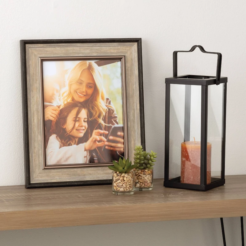 Home 8" x 10" Greige & Black Frame by Studio Décor®