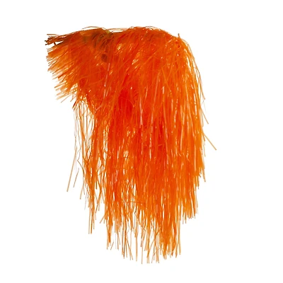 Orange Shiny Adult Halloween Costume Wig