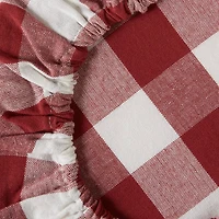 DII® Assorted Barn Red Farmhouse Woven Dish Cover Set