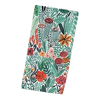 Lush Floral Pattern 10" x 10" Cotton Twill Napkin