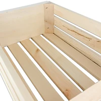 Wilson® Enterprises 12" x 5" Pine Handle Crates, 2ct.