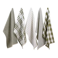 DII® Sage Farmhouse Woven Dishtowel Set