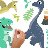 RoomMates Friendly Dinosaur Peel & Stick Wall Decals