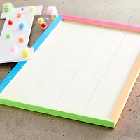 17" Gray Wood Rectangle Plaque by Make® Market