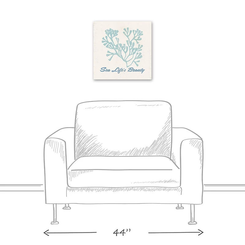 See Life's Beauty 16" x 16" Canvas Wall Art