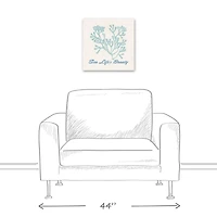 See Life's Beauty 16" x 16" Canvas Wall Art