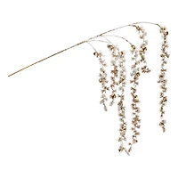 Snowy Hanging Pine Bell Branches, 2ct.