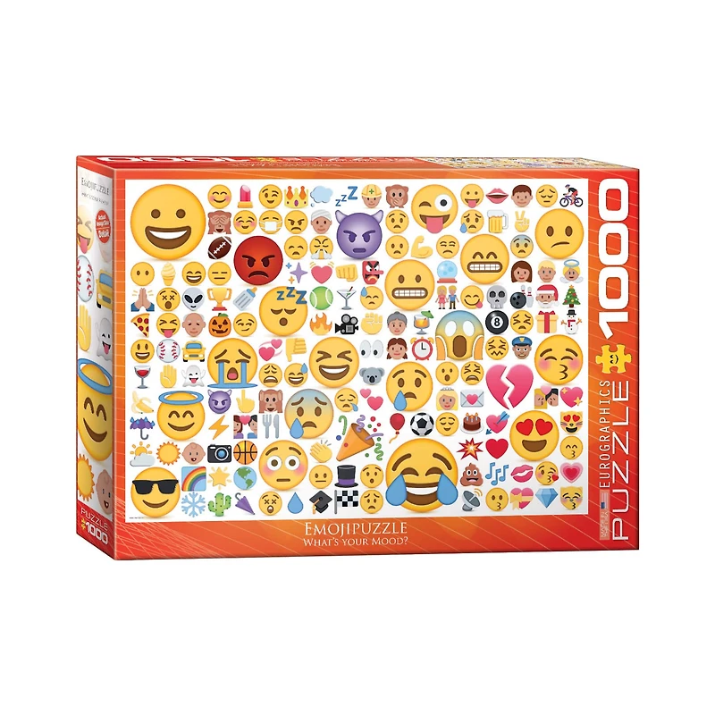 Emojipuzzle What's Your Mood? 1,000 Piece Jigsaw Puzzle