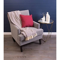 DII® Tango Red Chevron Handloom Throw