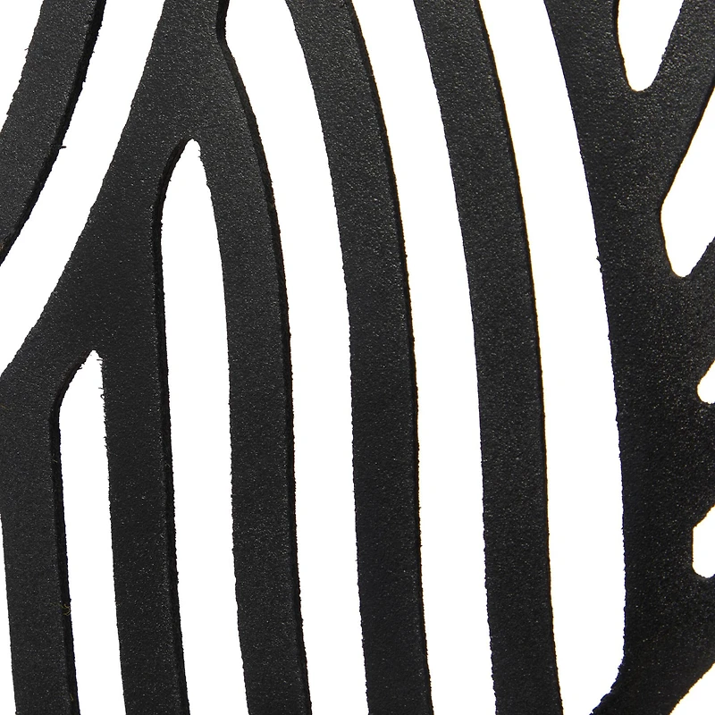 6.6ft. Black Wooden 3 Panel Room Divider Screen