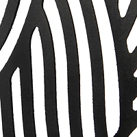 6.6ft. Black Wooden 3 Panel Room Divider Screen