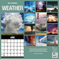 TF Publishing 2024 Weather Wall Calendar