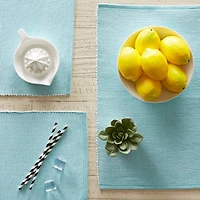 DII® 2-Tone Ribbed Placemats