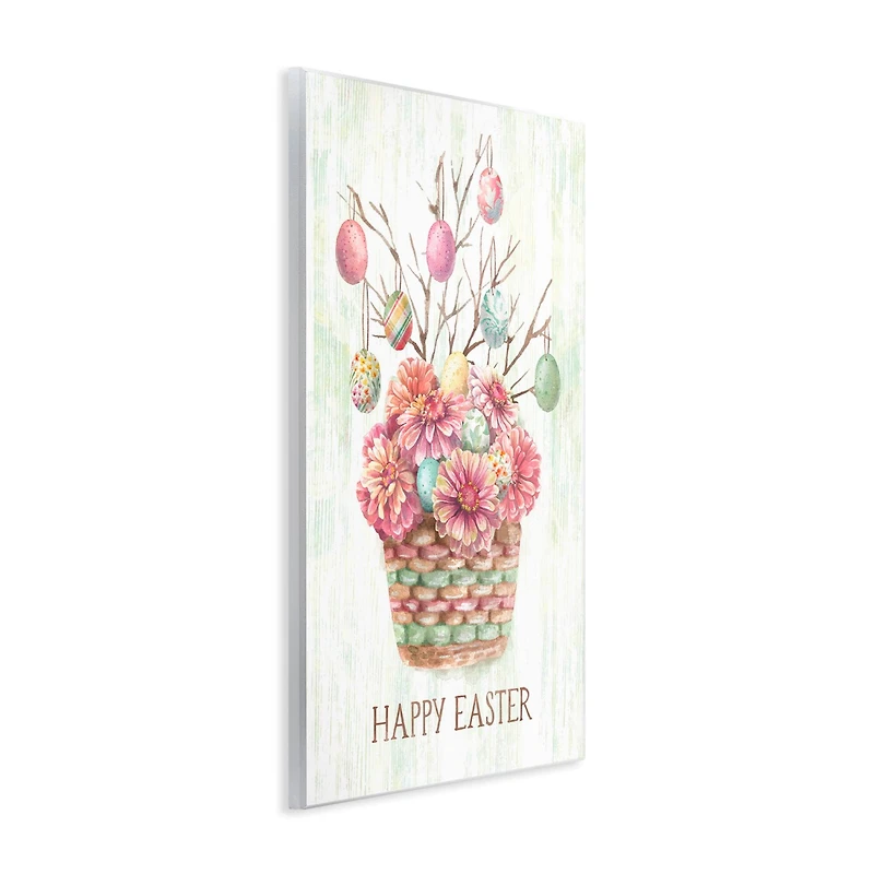 Stupell Industries Happy Easter Bouquet Wall Plaque Art