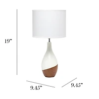 Simple Designs Strikers Basic Table Lamp