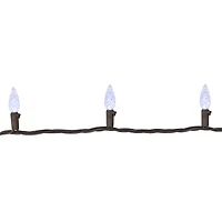 70ct. Pure White LED C6 String Lights