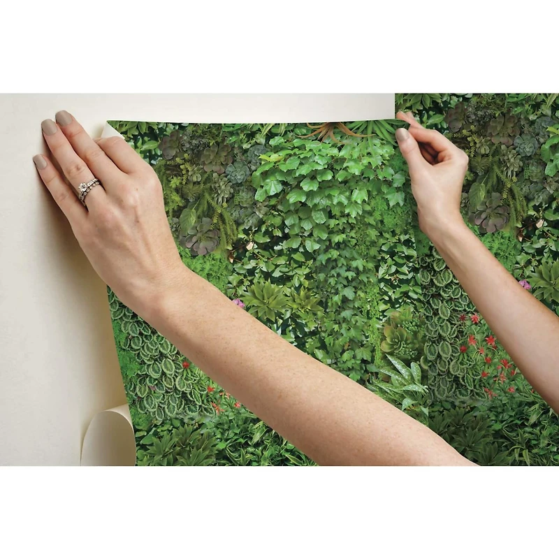 RoomMates Living Wall Peel & Stick Wallpaper