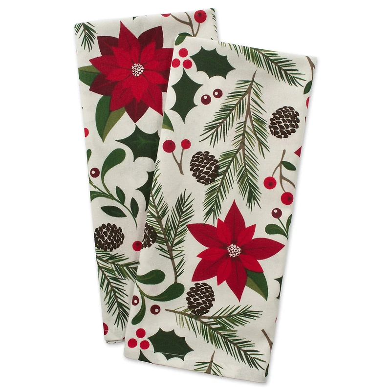 DII® Woodland Christmas Dishtowel Set