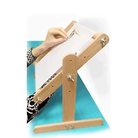 Crafting Spark F-Frame Table Wooden Stand for Embroidery