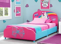 JoJo Siwa Upholstered Twin Bed