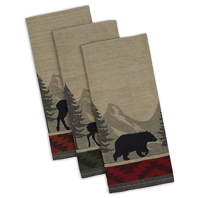 DII® Walk in the Woods Jacquard Dishtowel Set
