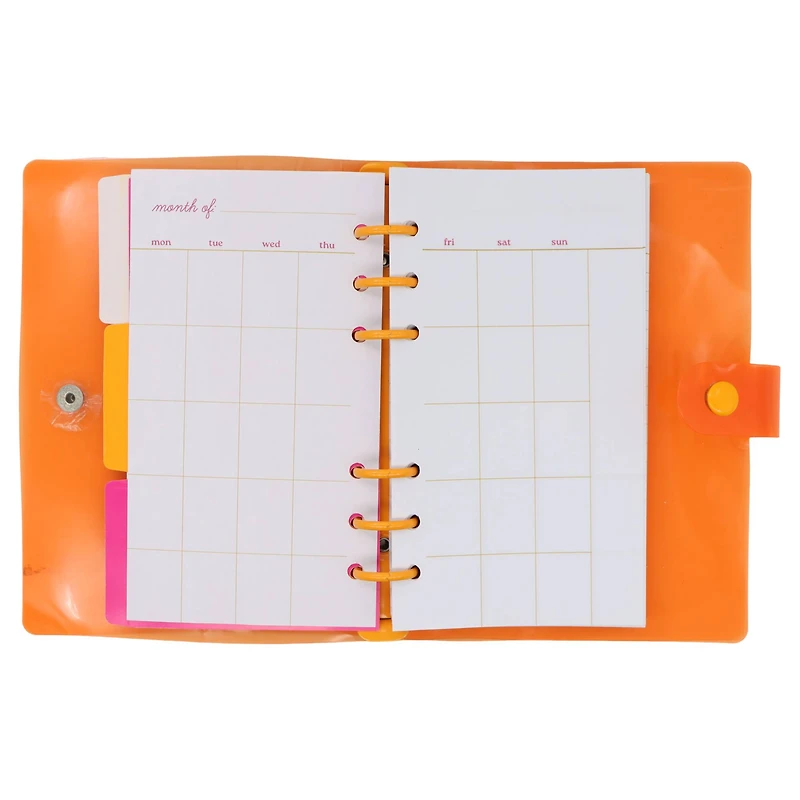 Assorted 5" x 7.25" Ring Binder Planner, 1pc. by Fab Finds