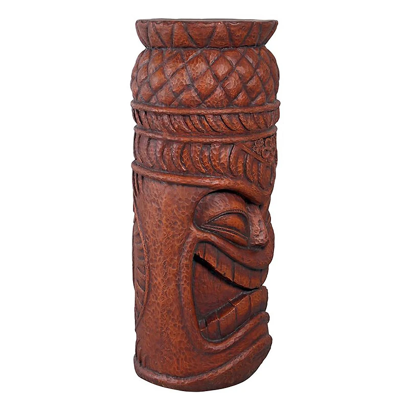 Design Toscano 38" Grand Island Tiki Cocktail Console Statue